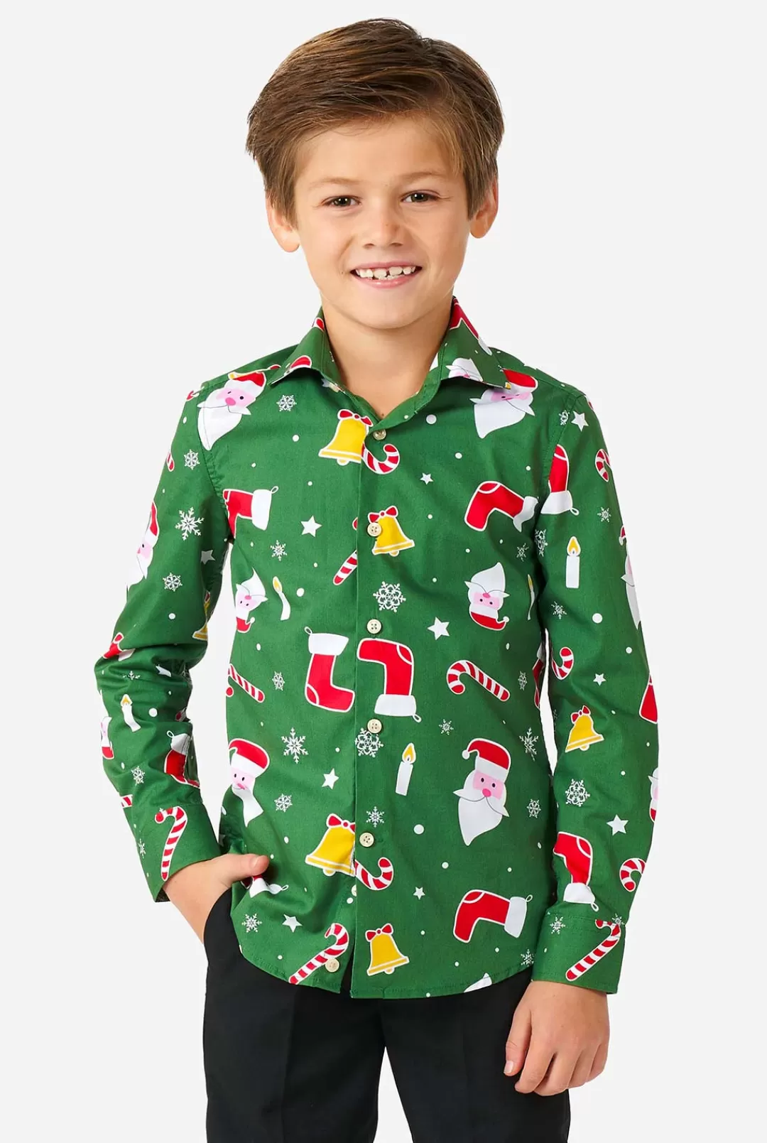 Casual Overhemden | Kerst Overhemden | OppoSuits Santaboss