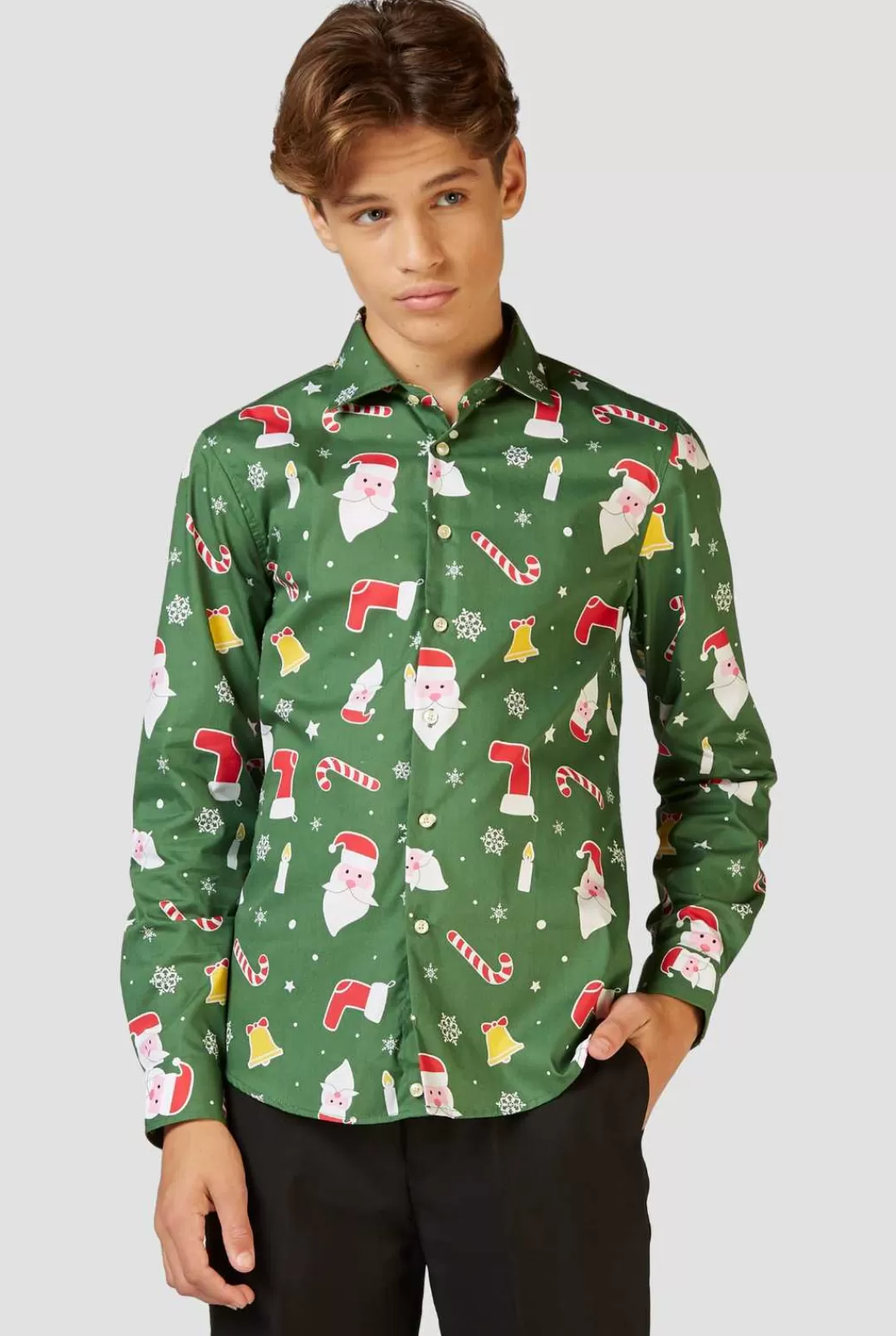 Casual Overhemden | Kerst Overhemden | OppoSuits Santaboss