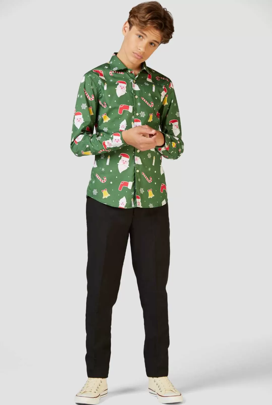 Casual Overhemden | Kerst Overhemden | OppoSuits Santaboss
