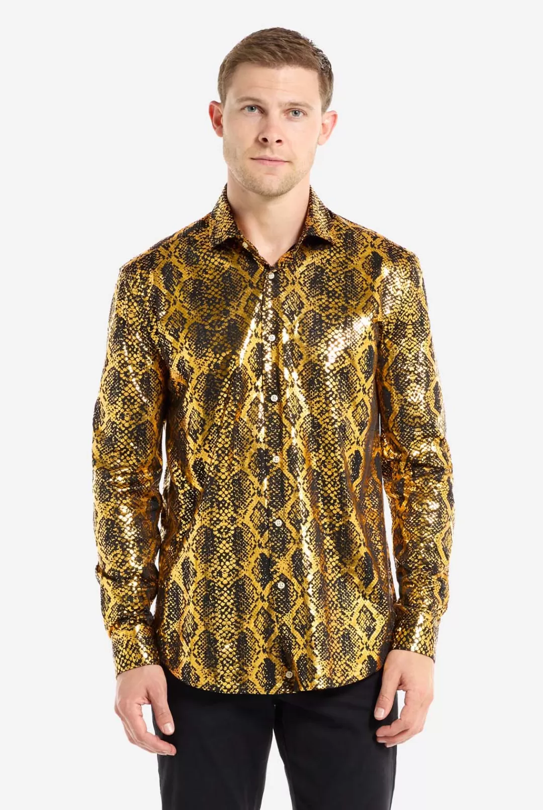 Halloween Overhemden | OppoSuits Shiny Snake