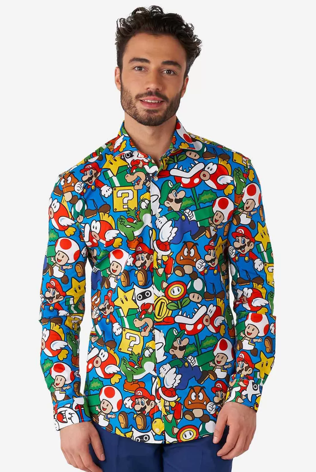 Halloween Overhemden | Casual Overhemden | OppoSuits Super Mario™