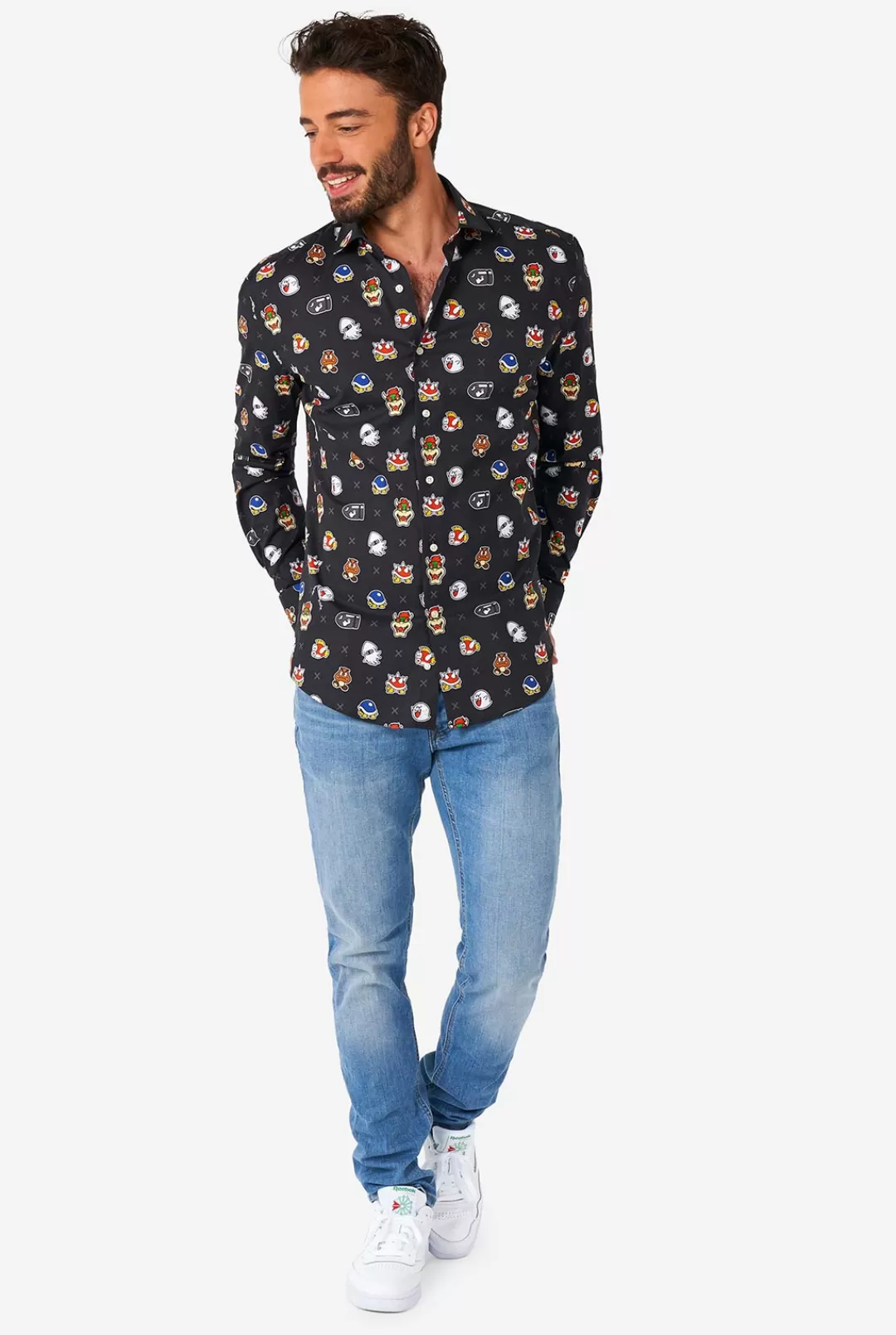 Halloween Overhemden | Casual Overhemden | OppoSuits Super Mario™ Bad Guys