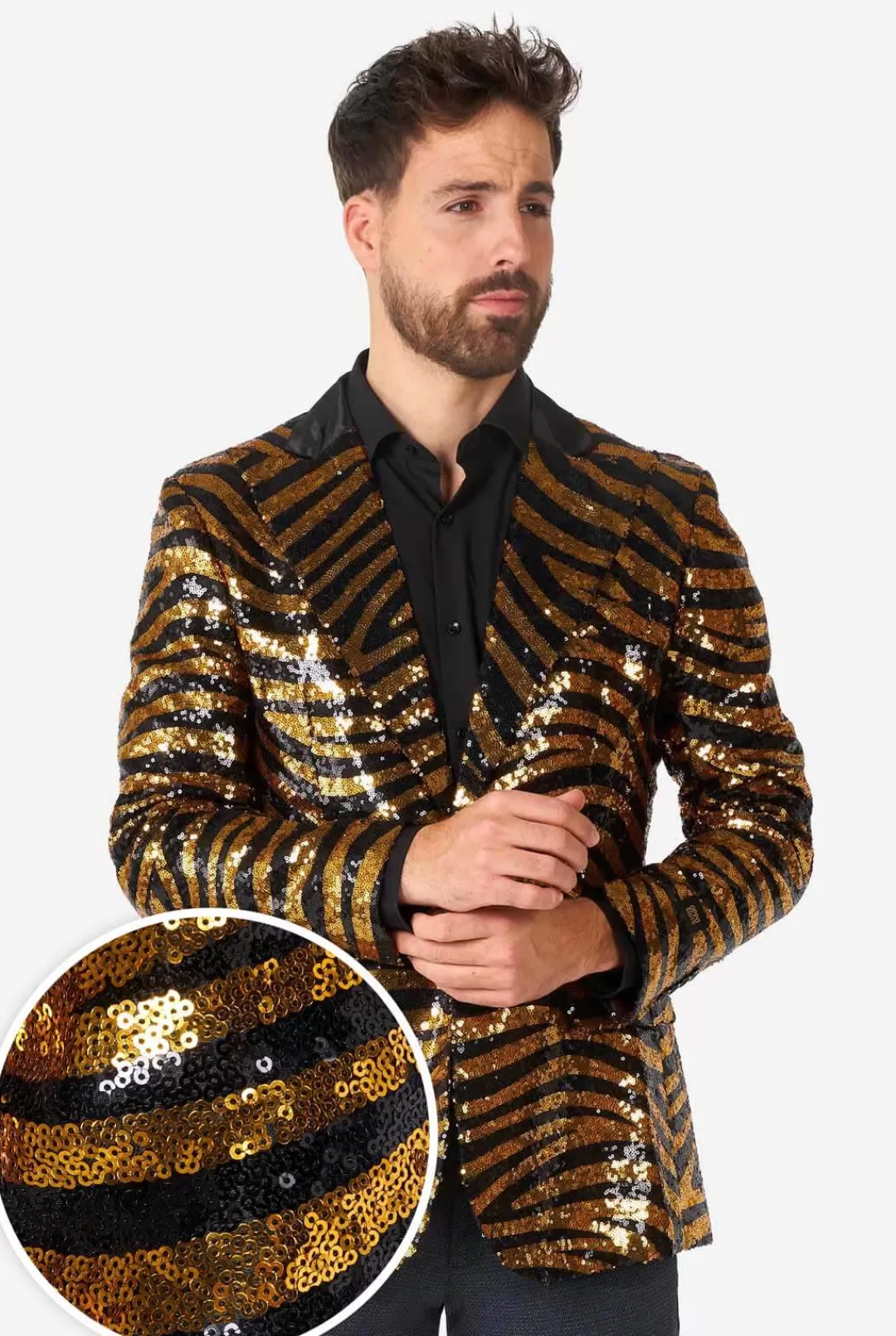 Pailletten Blazers | OppoSuits Tiger Royale