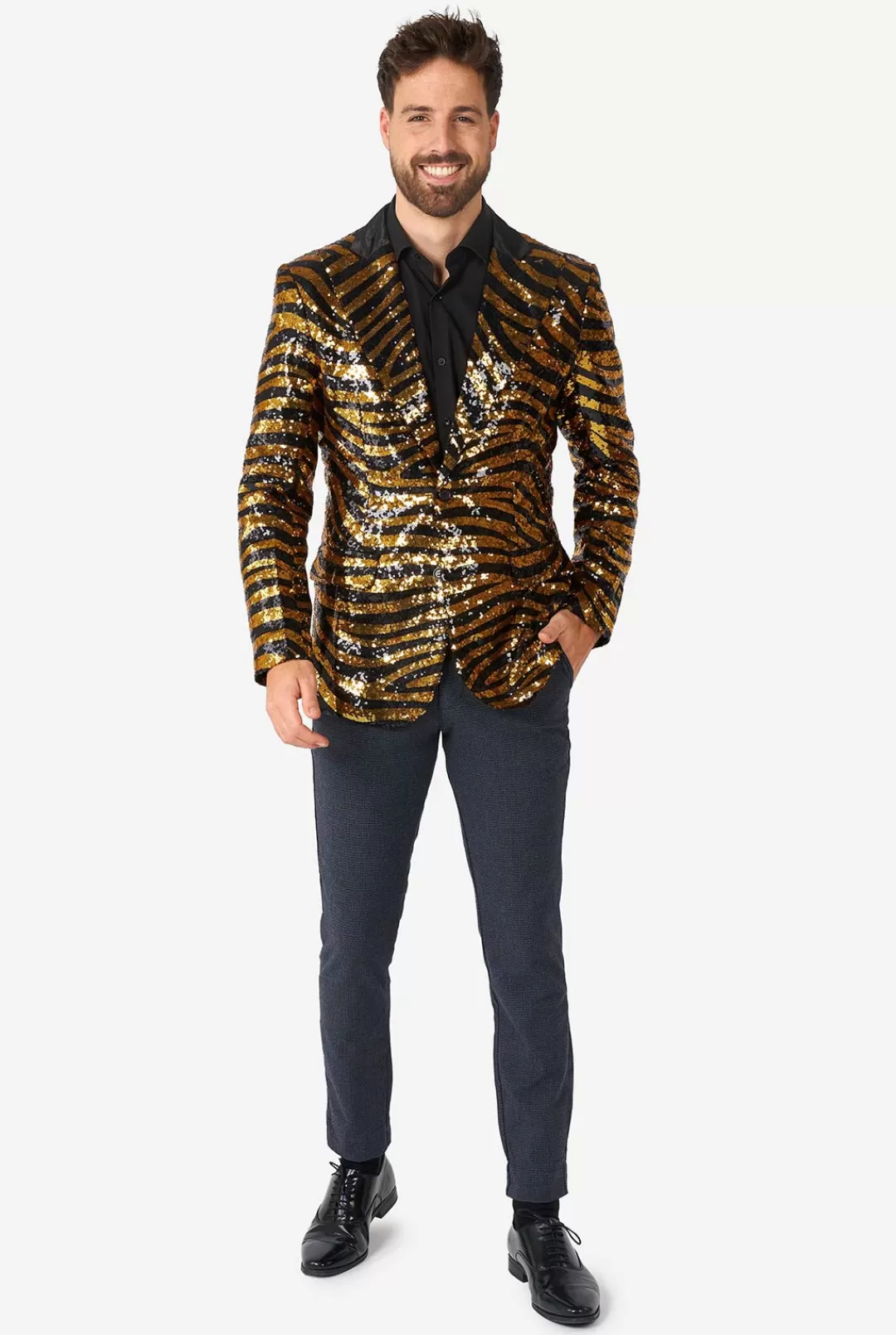 Pailletten Blazers | OppoSuits Tiger Royale