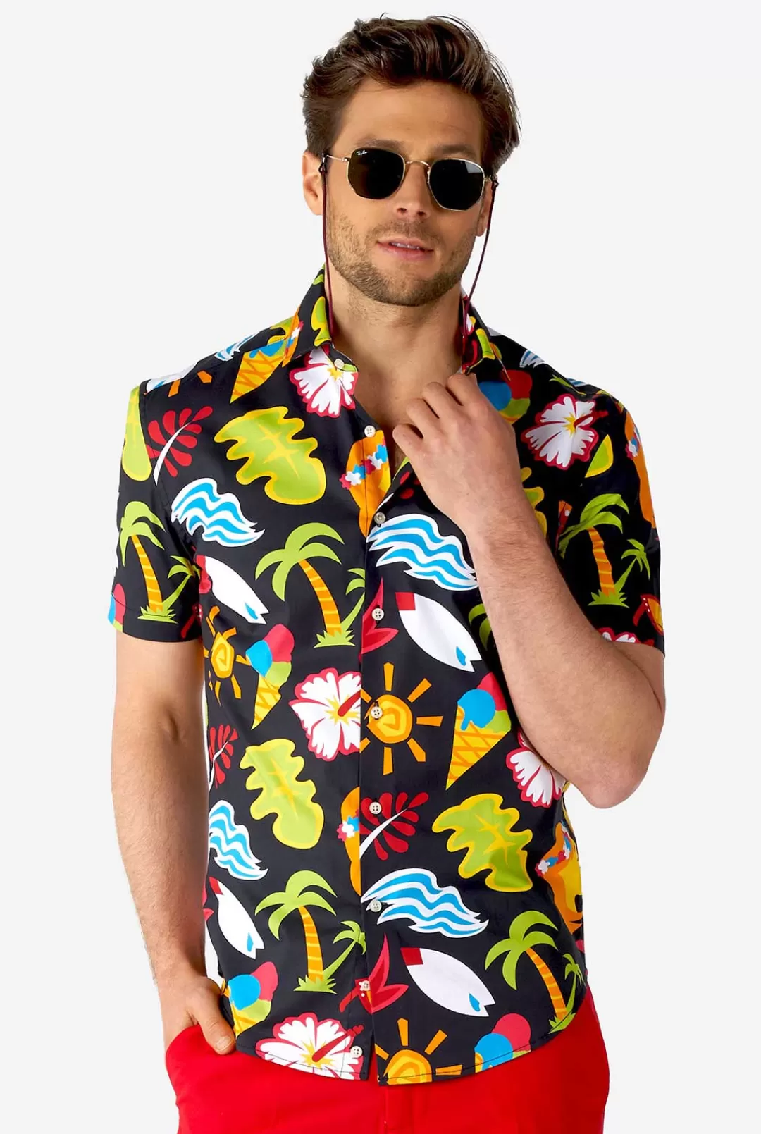 Casual Overhemden | Zomer Overhemden | OppoSuits Tropical Thunder