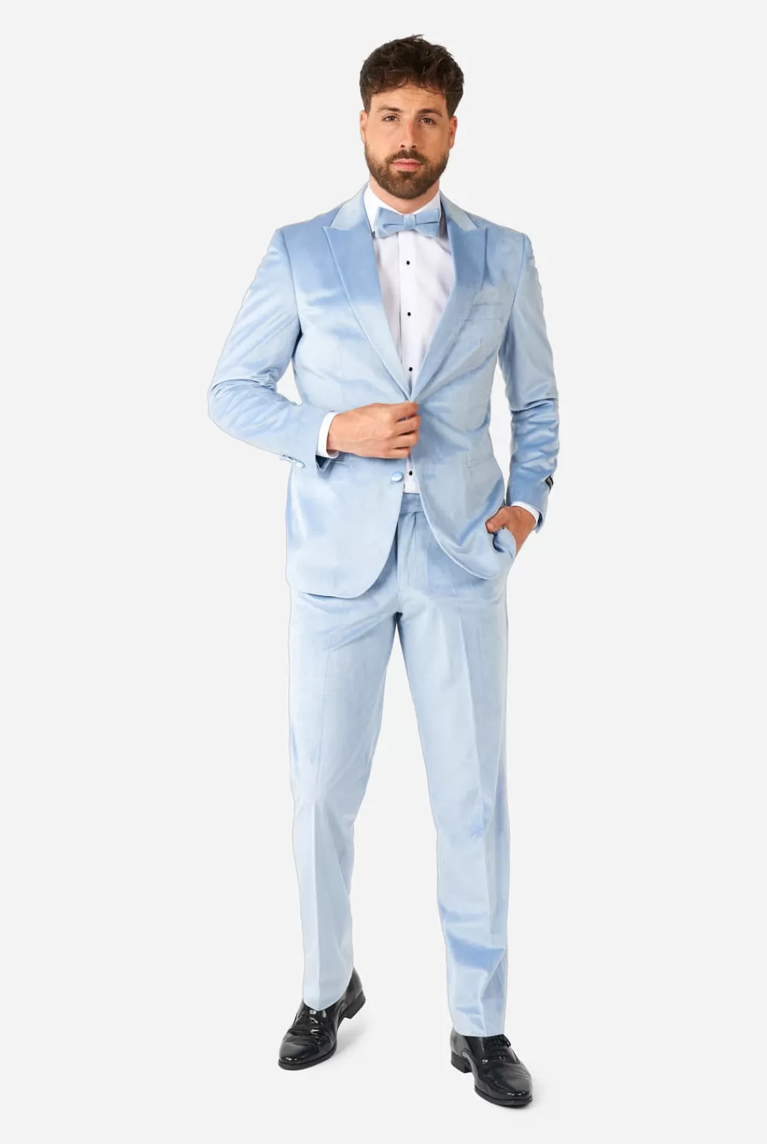 Kerst Smokings | OppoSuits Vintage Blue Velvet