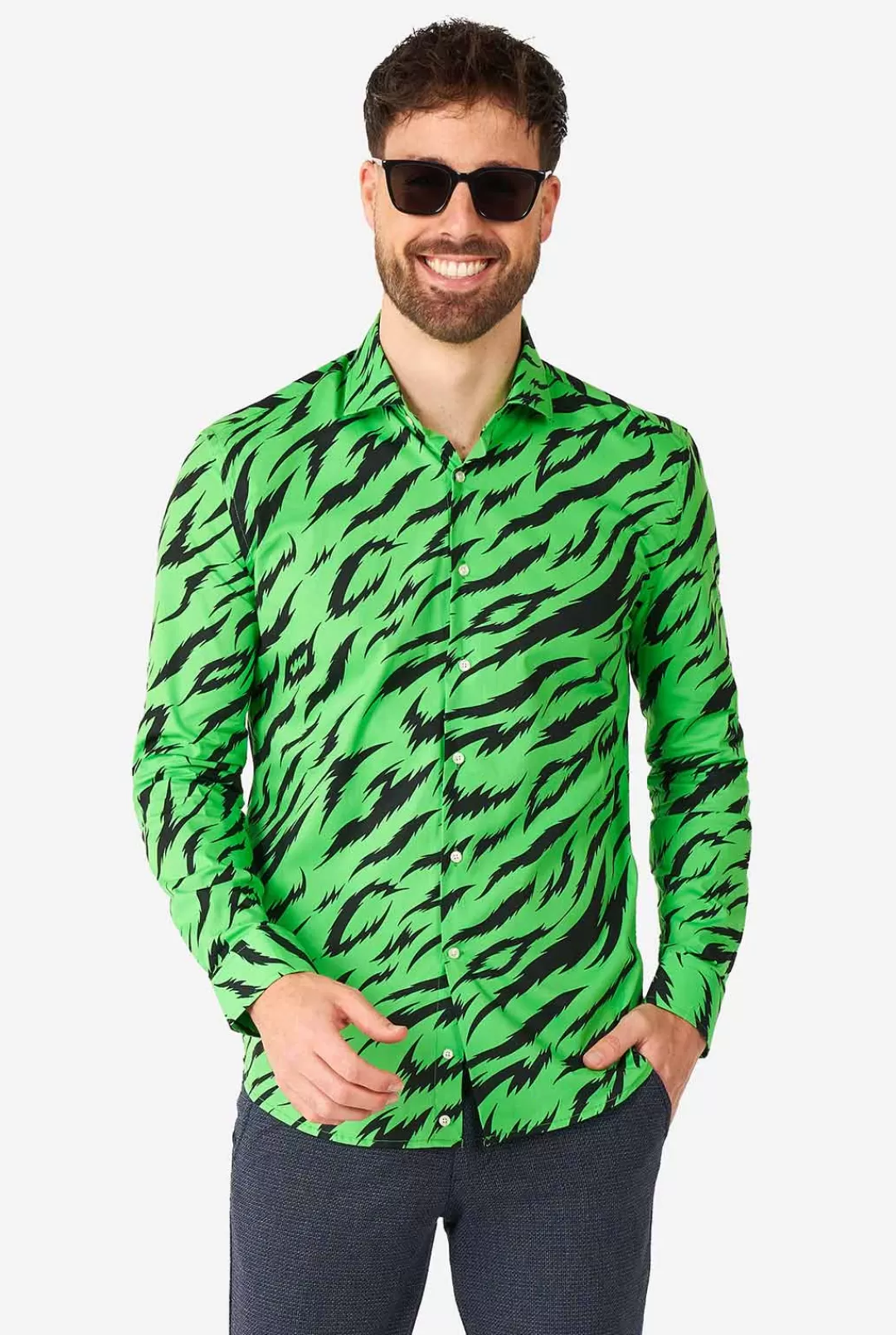 Casual Overhemden | OppoSuits Wild Animal