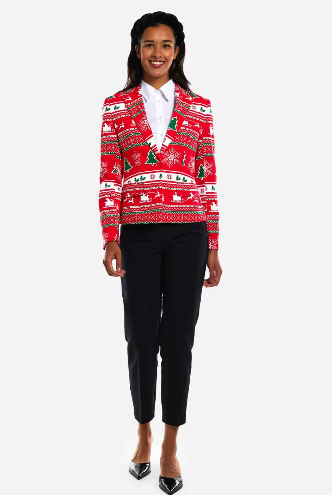 Kerstblazers | OppoSuits Winter Woman