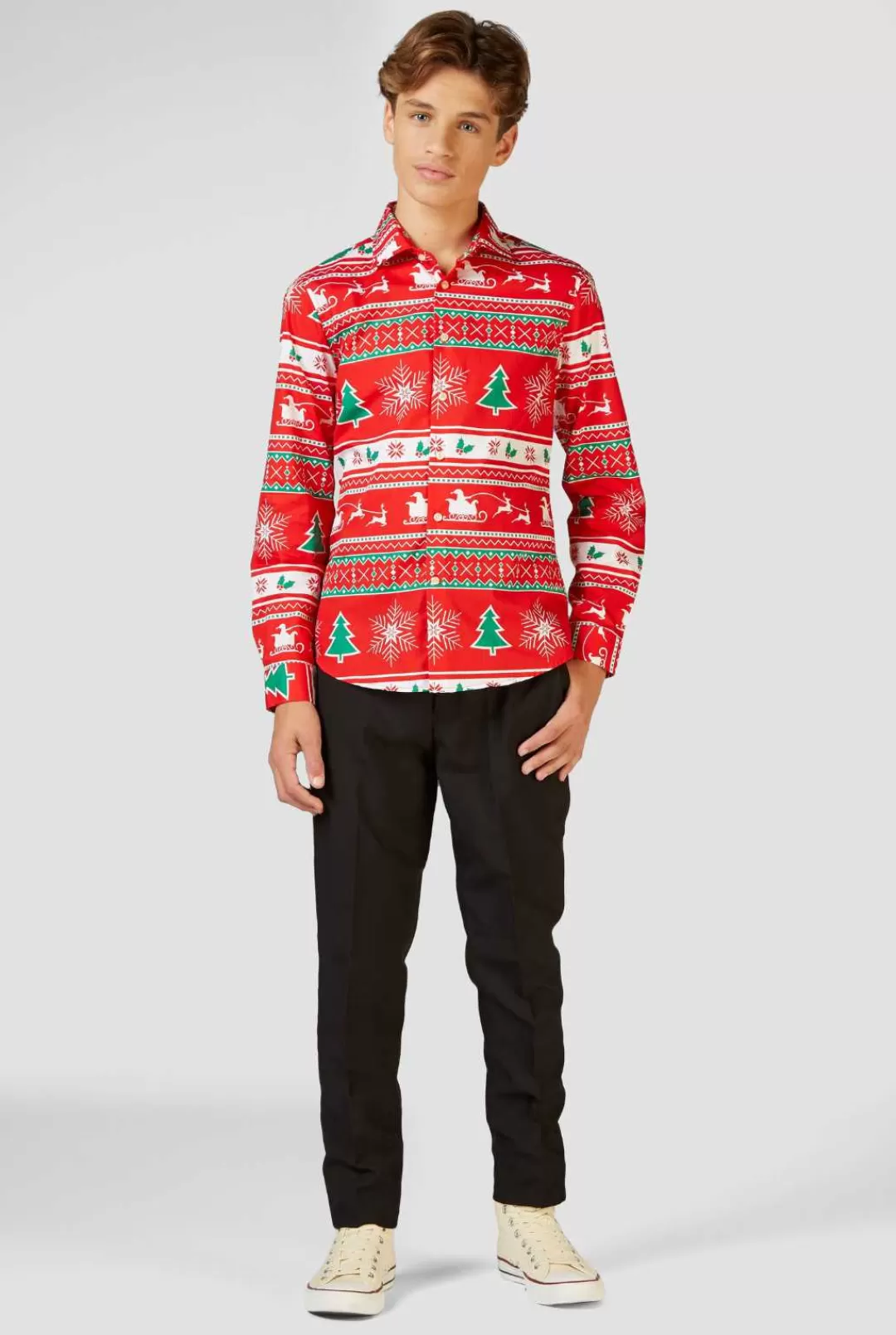 Casual Overhemden | Kerst Overhemden | OppoSuits Winter Wonderland