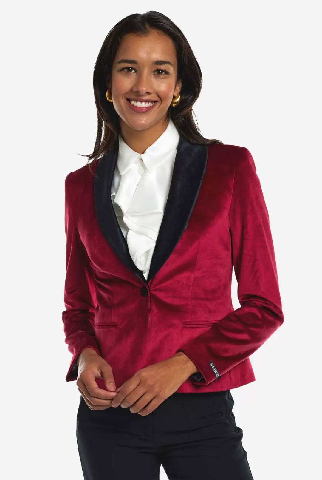 Dinner Jackets | Kerstblazers | OppoSuits Womens Dinner Jacket - Burgundy