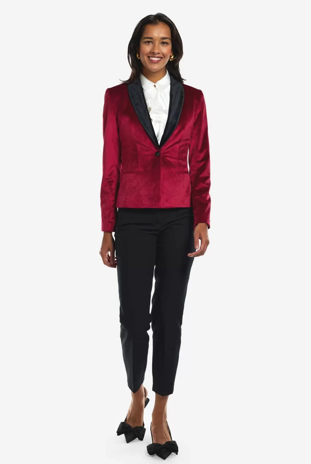 Dinner Jackets | Kerstblazers | OppoSuits Womens Dinner Jacket - Burgundy