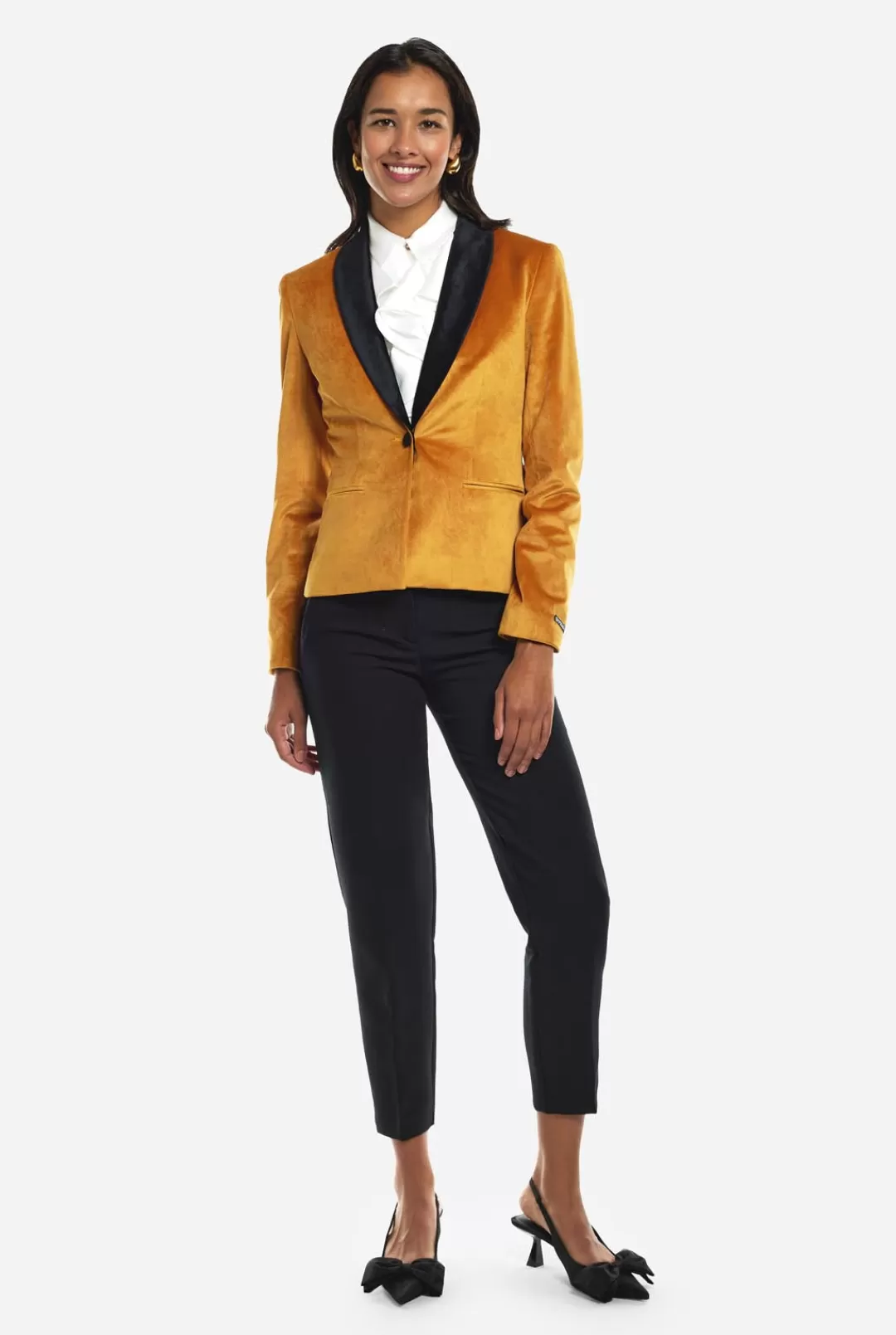 Kerstblazers | Dinner Jackets | OppoSuits Womens Dinner Jacket - Gold