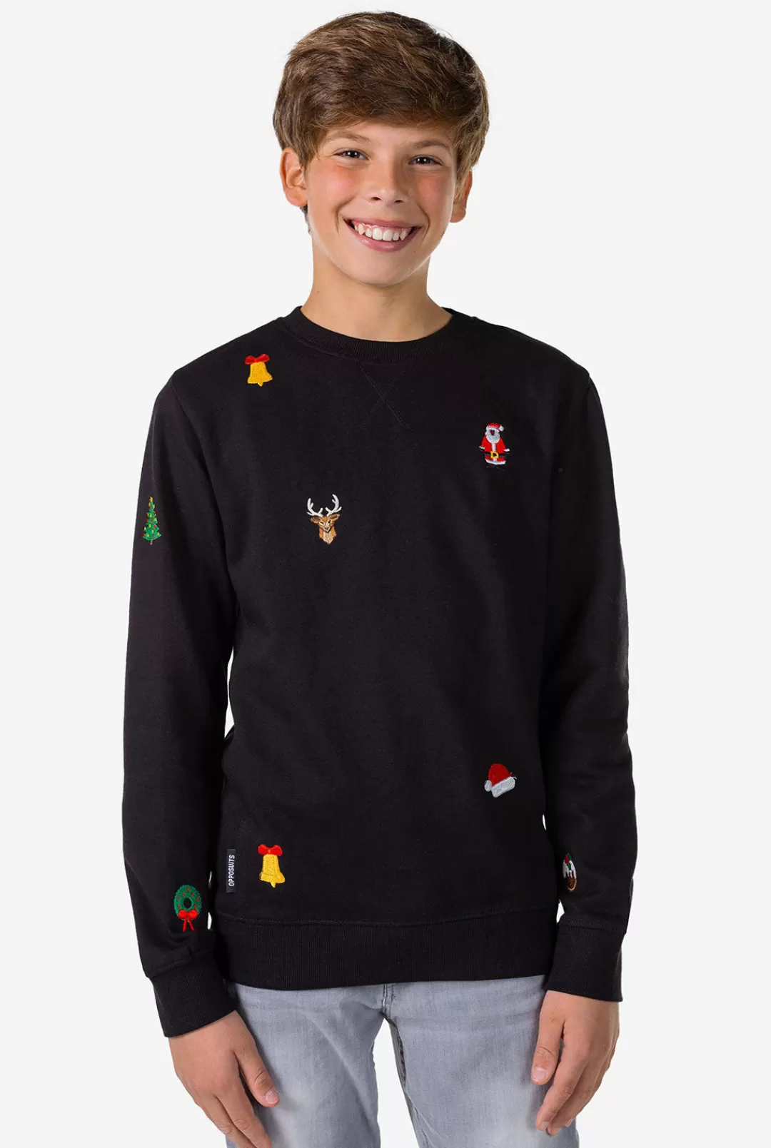 Sweaters | OppoSuits X-Mas Icons - Black