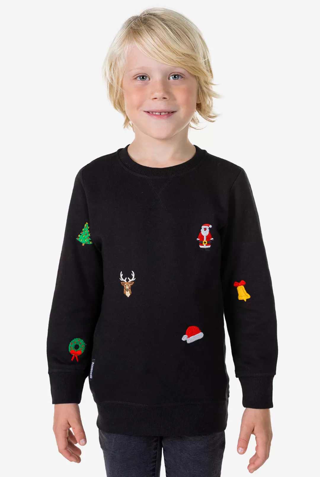 Sweaters | OppoSuits X-Mas Icons - Black