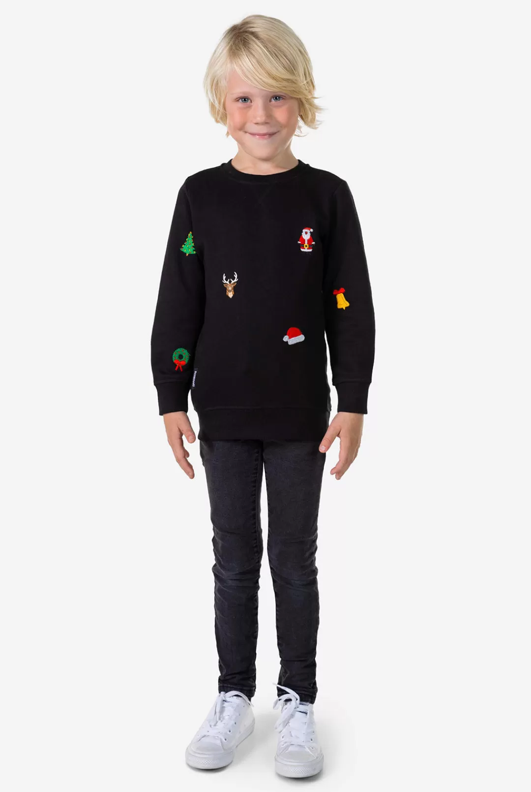 Sweaters | OppoSuits X-Mas Icons - Black