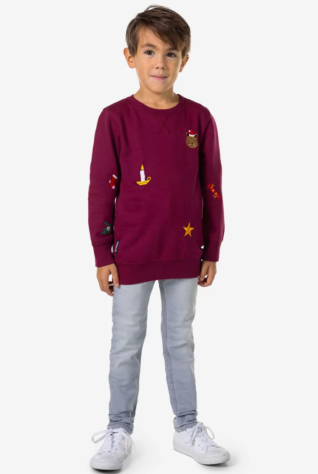 Sweaters | OppoSuits X-Mas Icons - Burgundy