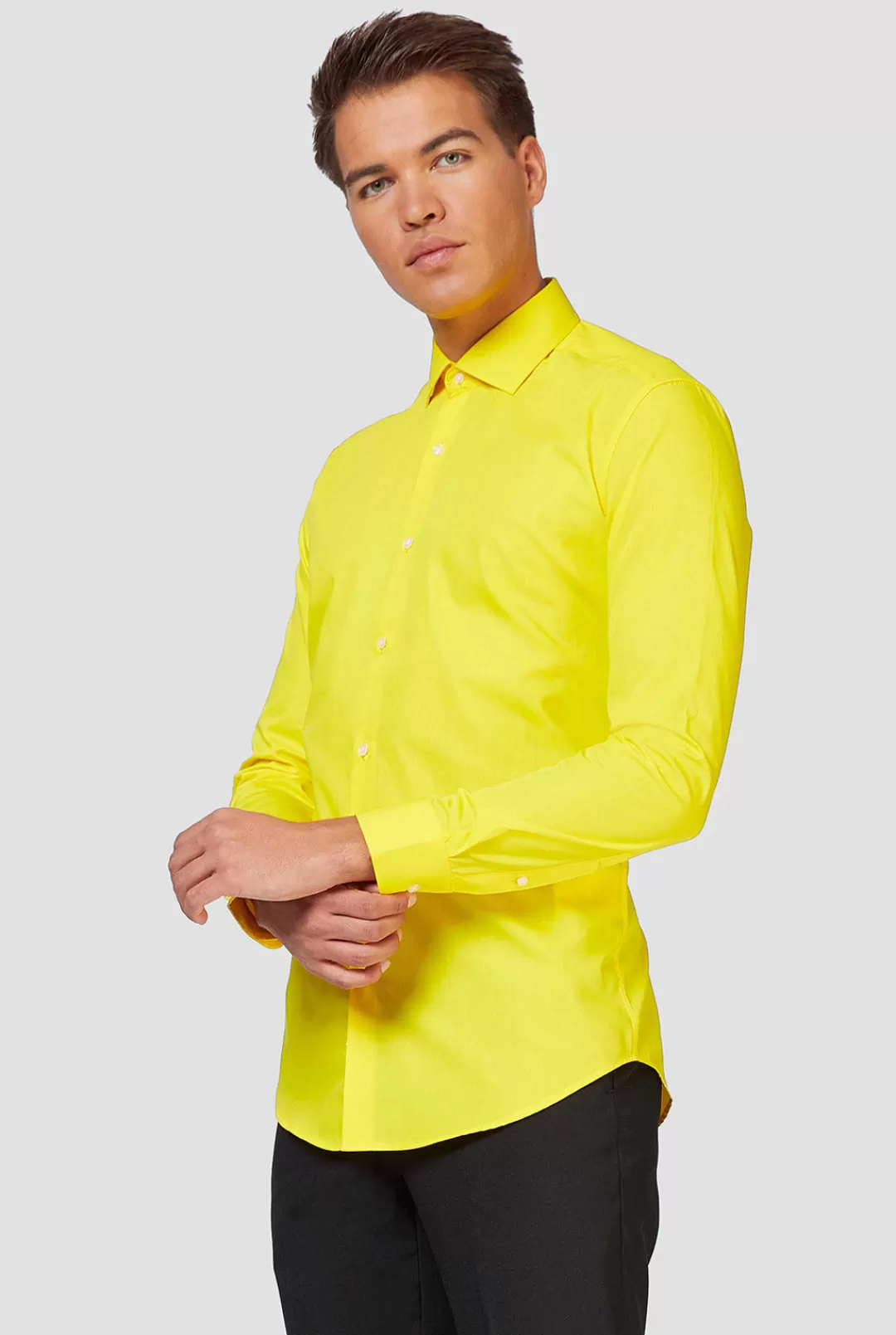 Effen Gekleurde Overhemden | OppoSuits Yellow Fellow